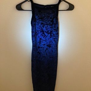 🌃Velvet Blue Long Formal Dress🌃
